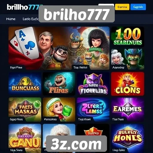 Análise das opções de jogos disponíveis no brilho777